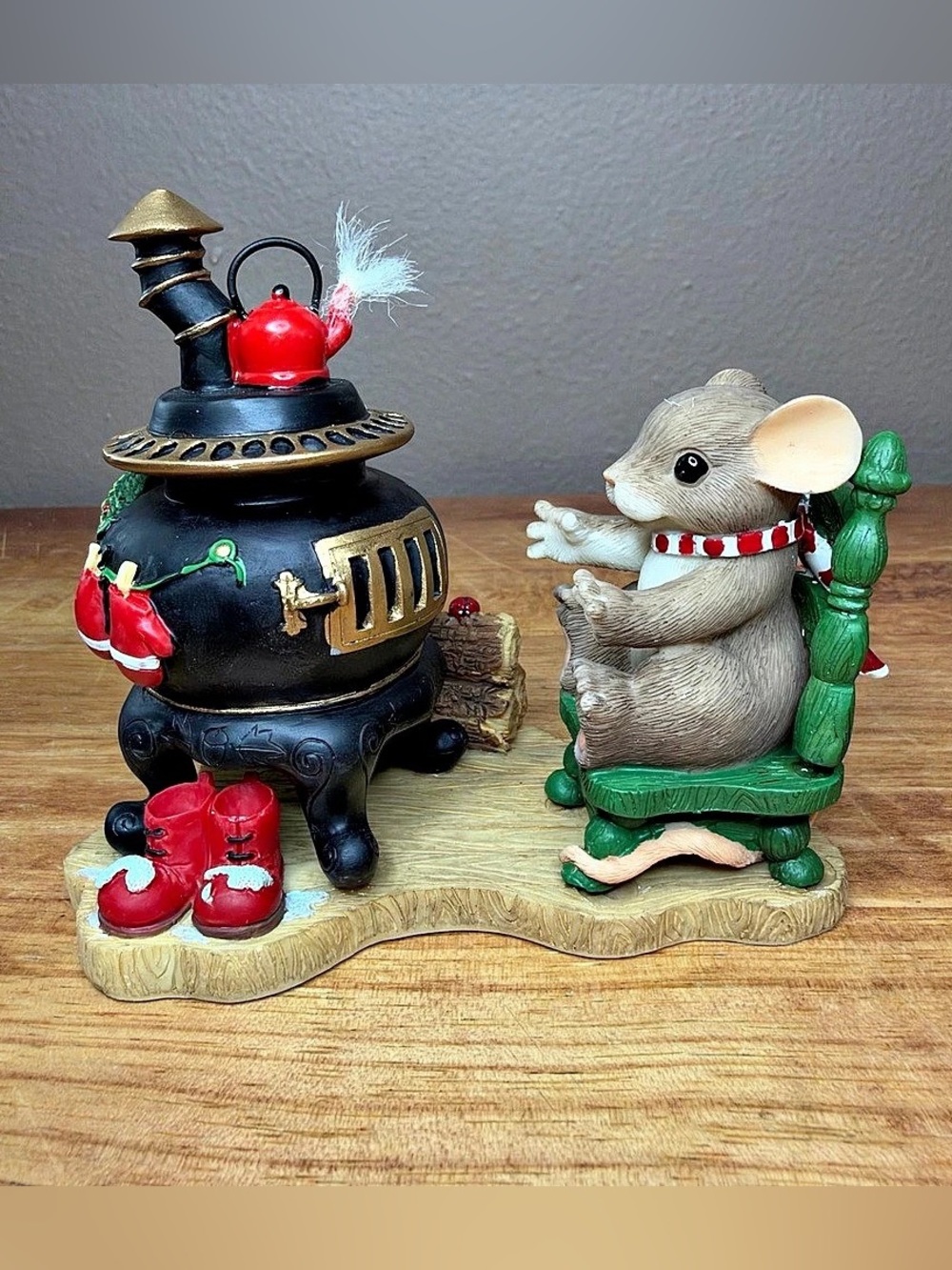 Charming Tails You Give Me A Warm Feeling Holiday Figurine Item #: 87/162